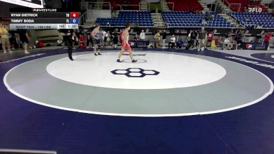 138 lbs Cons. Sub-rd Of 16 - Ryan Dietrick, TN vs Timmy Boda, FL