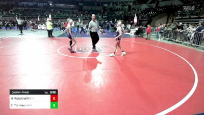 90 lbs Quarterfinal - Harry Rondinelli, Bitetto Trained Wrestling vs Shane Tormey, Shore Thing WC