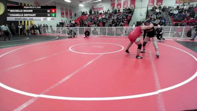 155 lbs Cons. Round 2 - Michelle Bramb, Garden Grove vs Chanelle Gephart, Yucca Valley