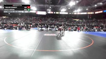 3A 132 lbs Champ. Round 1 - Dutch Potter, Malad vs Kellen Garbett, Soda Springs