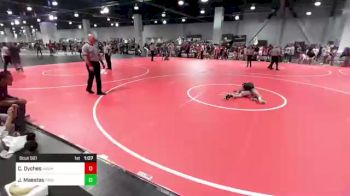 95 lbs Semifinal - Cody Dyches, Hawks WC vs Josiah Maestas, Pride WC