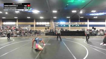 126 lbs Round Of 128 - Jorge Quintanilla, Yorba Linda HS vs Oscar Martinez, Mountain View HS
