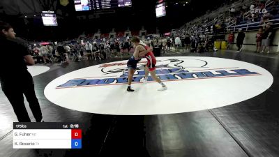 175 lbs Rnd Of 128 - Gregory Fuher, ND vs Kane Rosario, TX