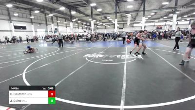 144 lbs Consolation - Broden Cauthron, Lions WC vs Jonathan Quino, Valley Vipers