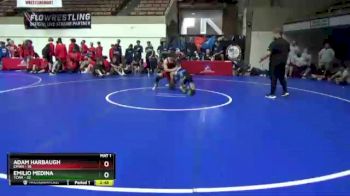 132 lbs Placement Matches (16 Team) - Adam Harbaugh, CMWA vs Emilio Medina, TCWA