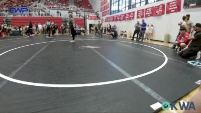 140 lbs Rr Rnd 2 - Anthony Drain, Mustang Bronco Wrestling Club vs Kade Robinson, Tecumseh Youth Wrestling