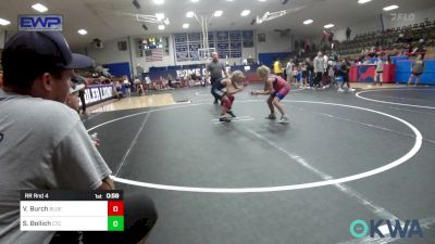 75-83 lbs Rr Rnd 4 - Scout Bollich, Chandler Takedown Club vs Vera Burch, Blue Devil Wrestling