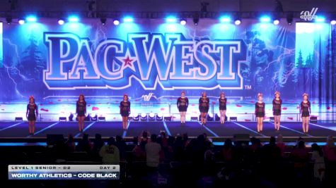 Worthy Athletics - CODE BLACK [2026 L1 Senior - D2 Day 2] 2026 PacWest Grand Nationals