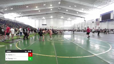 138 lbs Consi Of 16 #2 - Davin Iiams, HD Jets vs Van Flores, Prescott Raiders