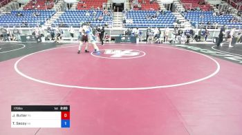 170 lbs Rnd Of 16 - Jordan Butler, Pennsylvania vs Tyler Secoy, Georgia