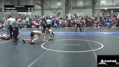 106 lbs Semifinal - Lane Allen, Paola vs Cael Rowley, Chapman
