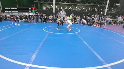 52 lbs Round 4 (6 Team) - Rhett Jenkins, Kings vs Jordan Simone, PA Alliance