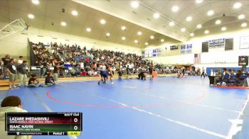 126 lbs Cons. Round 3 - Isaac Navin, Mira Costa High School vs Lazare Imedashvili, Santa Monica High School Wrest