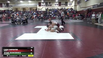 165 lbs Round 2 - Ryder Zdanczewicz, Fennimore vs Cade Carpenter, NH/TV