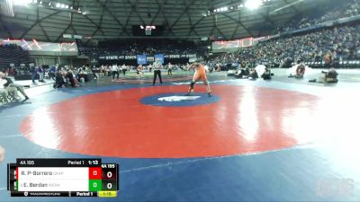 4A 195 lbs 1st Place Match - Evan Berdan, Wenatchee vs Ronnell Parker-Borrero, Graham-Kapowsin