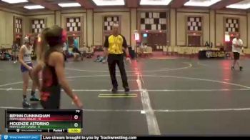 70 lbs Round 3 (8 Team) - Brynn Cunningham, Misfits Dark Angles vs McKenzie Astorino, Misfits Lucky Ladies