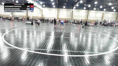 126 lbs Consi Of 4 - Alexander Esparza, Well Trained vs Deaven Montanez, Youth Impact Center Wrestling Club