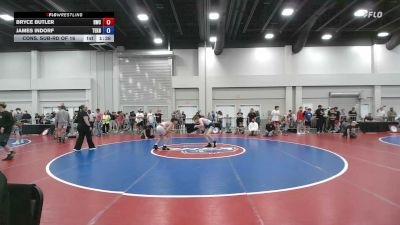 126 lbs Cons. Sub-rd Of 16 - Bryce Butler, Reverence Wrestling Club vs James Indorf, Teknique