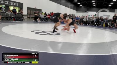 139 lbs Round 5 (6 Team) - Nolan Meisch, Team Batty vs Wyatt Frantz, Westshore