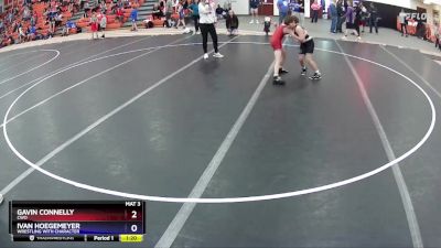 92 lbs Cons. Semi - Gavin Connelly, CWO vs Ivan Hoegemeyer, Wrestling With Character