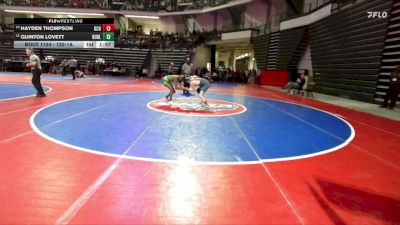 120-1A Quarterfinal - Hayden Thompson, Gordon Central Hs vs Quinton Lovett, Dublin