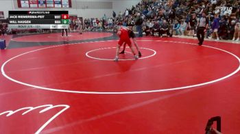 121 lbs Cons. Round 3 - Will Haugen, MAHACA vs Jace Riemersma-Feit, Worthington