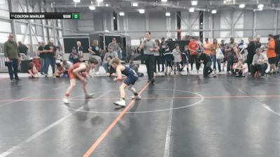 78 lbs Quarters - Colton Marler, White River Hornets Wrestling Club vs Hunter Martland, Big Game Wrestling Club MT