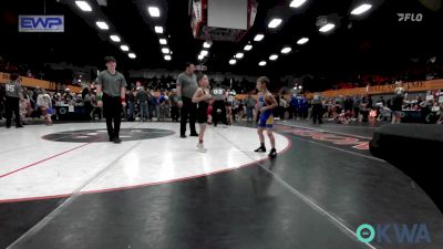 52 lbs Quarterfinal - Gunner Brown, Duncan Demon Wrestling vs Braydon Smith, Noble Takedown Club