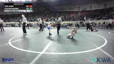 60 lbs Consolation - Toby Jager, Carl Albert vs Clayton Walters, Glenpool Warriors