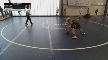 105 lbs Rr Rnd 1 - Davis Lenz, Elite Athletic Club Bad Boys vs Talon Heck, Terps Xtreme MS