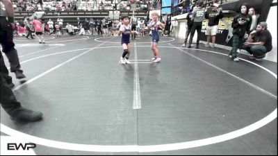 52 lbs 2nd Place - Janson Jones, Standfast OKC vs Michael Fabela, Chickasha Youth Wrestling
