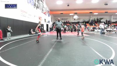 64-67 lbs Rr Rnd 2 - Lincoln Evans, Hilldale Youth Wrestling Club vs Luke Olsen, Mojo Grappling Academy