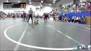 43 lbs Consi Of 4 - Finlee Kieltyka, Blanchard Wrestling Club vs Henry White, Murray County Takedown Club