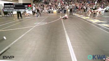 51 lbs Semifinal - Aeryn Jackson, Locust Grove Youth Wrestling vs Renezmae Merrell, Mannford Pirate Youth Wrestling