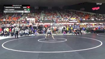 165 lbs Champ. Round 1 - Max Harvey, Baldwin Hs vs Kristopher Monroe, Nickerson
