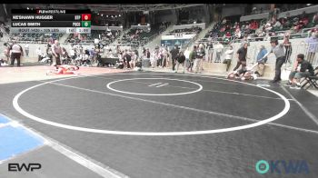 105 lbs Rr Rnd 2 - Ke'Shawn Hugger, Tulsa Blue T Panthers vs Lucas Smith, Pocola Youth Wrestling