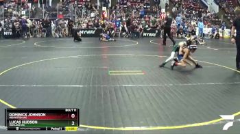 63 lbs Champ. Round 1 - Dominick Johnson, Mid Mitten WC vs Lucas Hudson, Wayland WC