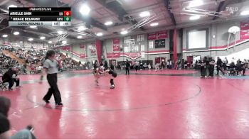 110 lbs Cons. Round 5 - Arielle Shin, Lincoln vs Grace Belmont, Capo Valley