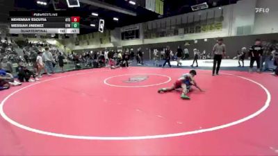 70 lbs Quarterfinal - Nehemiah Escutia, Aniciete Training Club vs Messiah Jimenez, Elite Force WC