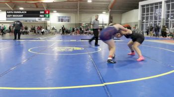 155 lbs Cons. Round 2 - Kayli Gundlach, Sandusky vs Izzy Reckart, Perry (Massillon)