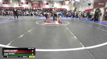 113 lbs Cons. Round 3 - Aaron Ramirez, Fremont (Sunnyvale) vs Ryan Rivera, Clovis