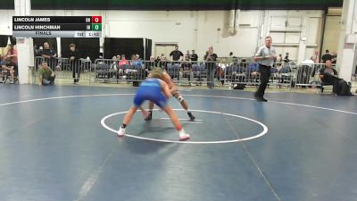 157 lbs Final - Lincoln James, OH vs Lincoln Hinchman, IN