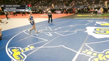 3rd Place Match - Anthony Shifflett, Scottsbluff vs Jack Langner, Seward