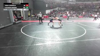 160 lbs Cons. Round 2 - Jackson Dreger, Kaukauna Wrestling Club vs Beau Cerniglia, Ringers