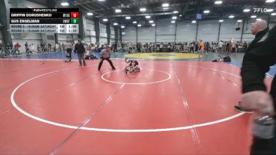 80 lbs Round 2 - 10:45am Saturday - Griffin Doroshenko, Mat Assassins vs Gus Engelman, Michigan S.W.A.T