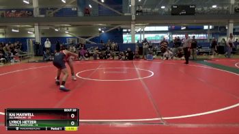 105 lbs Round 3 (16 Team) - Kai Maxwell, All American vs Lyrics Hetzer, Spatola Wrestling