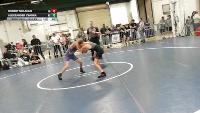 105 lbs Consi Of 16 #1 - Robert Mclaulin, GA vs Alexzander Ybarra, NC
