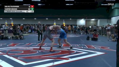 215 lbs Semifinal - Kal-El Fluckiger, AZ vs Carter Brown, MO
