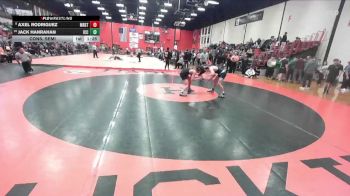 138 lbs Cons. Semi - Axel Rodriguez, Chicago (MARIST) vs Jack Hanrahan, Elmhusrt (IC CATHOLIC)