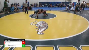 126 lbs Cons. Round 3 - Javian Palomino, The Snake Pit vs Andrew Lucero, Kaitoa WC